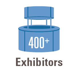 400+ Exhibitors