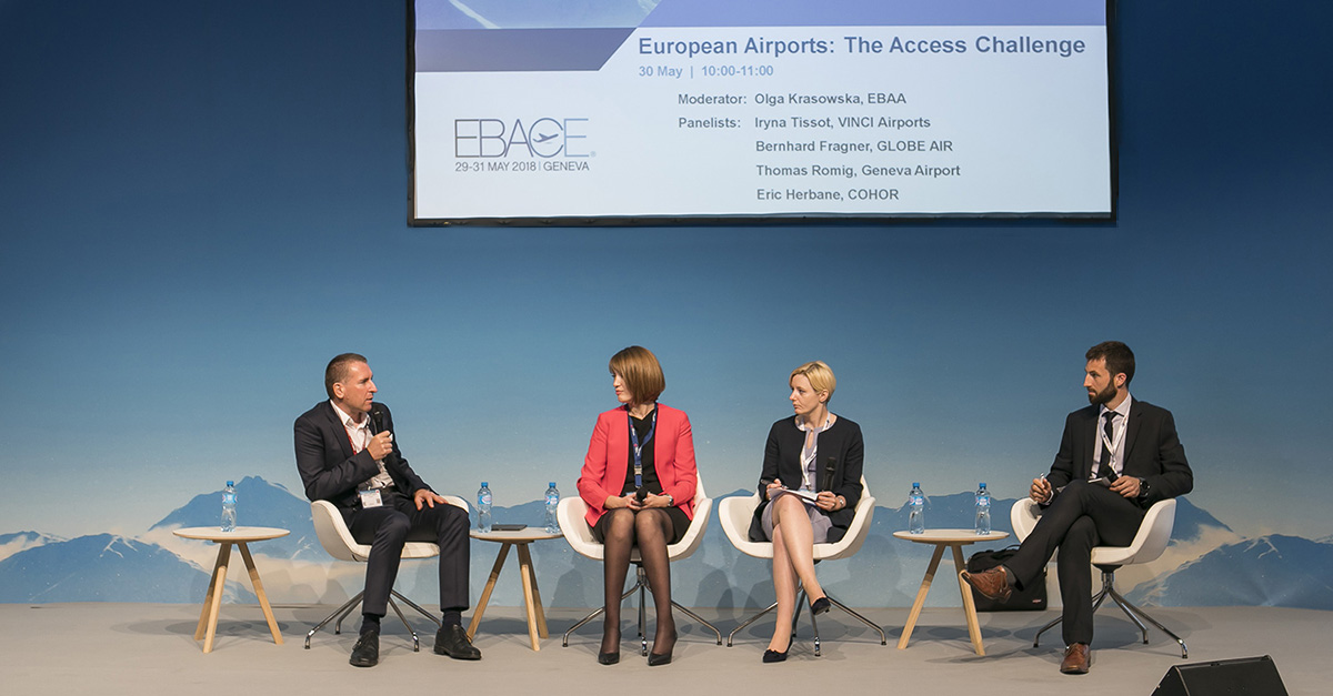 EBACE2018 Sessions Address Access Challenges to European Airports, Airspace
